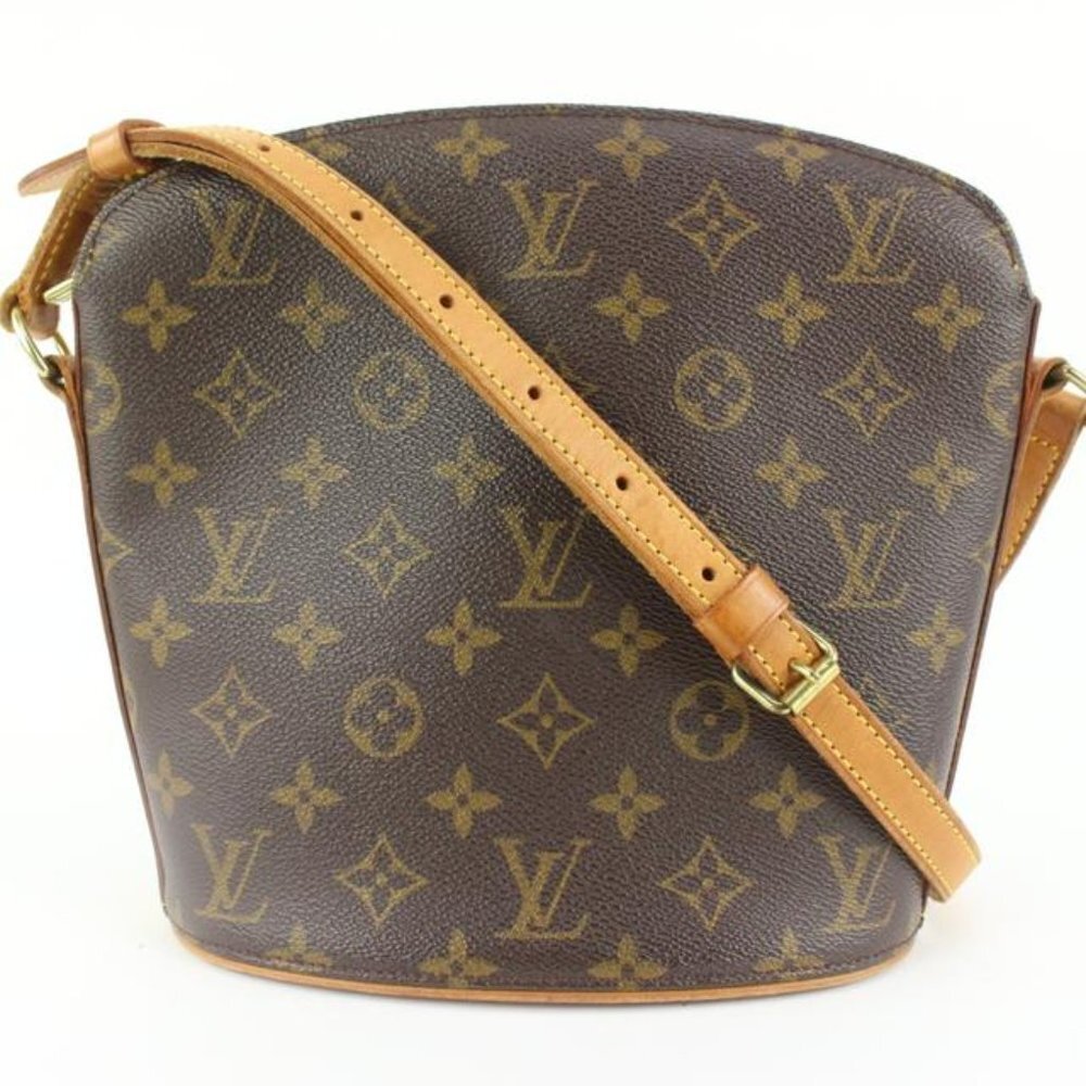 Louis Vuitton Monogram Drouot Crossbody Bag 61lvs224s